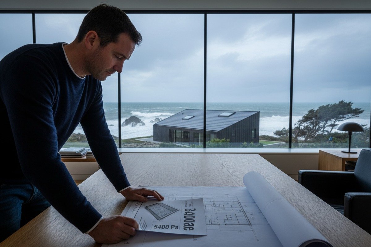 Solar shingle wind load rating verification for European coastal regions (ID#1)
