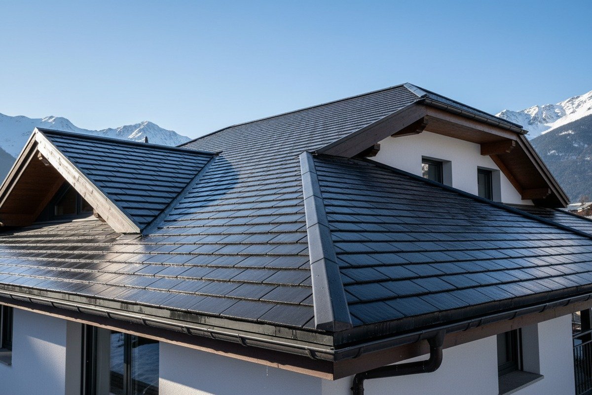 Physical material properties of solar shingles for extreme European storm resistance (ID#4)