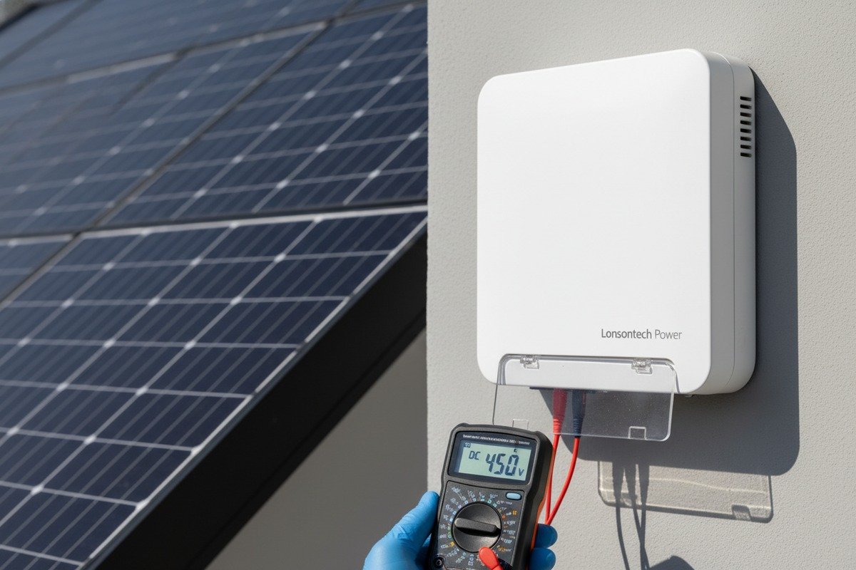 Verifying solar shingle electrical output compatibility with European string inverter MPPT input ranges (ID#2)