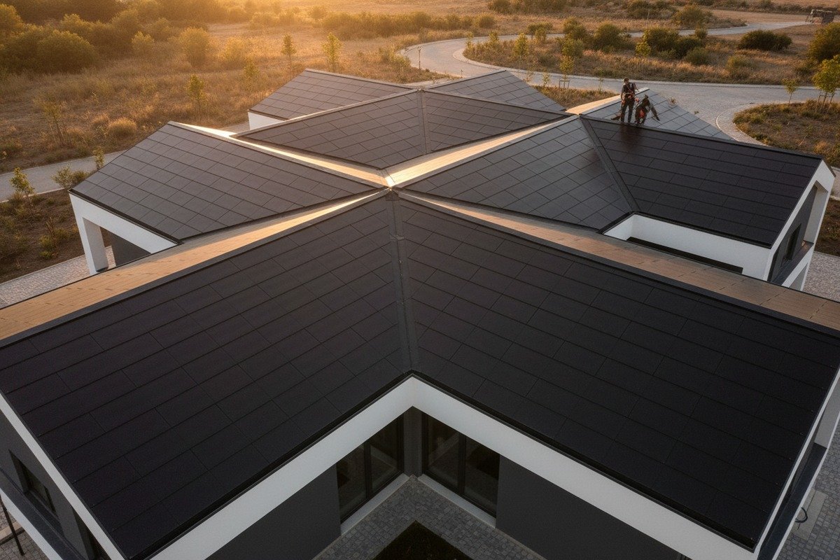 Manufacturer providing physical samples and technical support for solar shingle installation validation (ID#5)