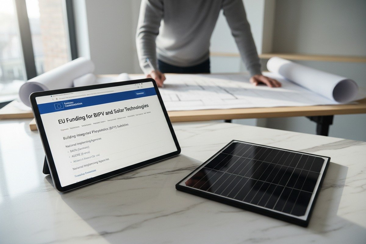 Official European BIPV subsidy lists from national agencies like BAFA, ADEME, and GSE (ID#2)