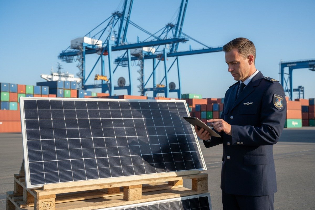 Freight forwarder expertise in European customs and BIPV tax classifications for solar products (ID#3)