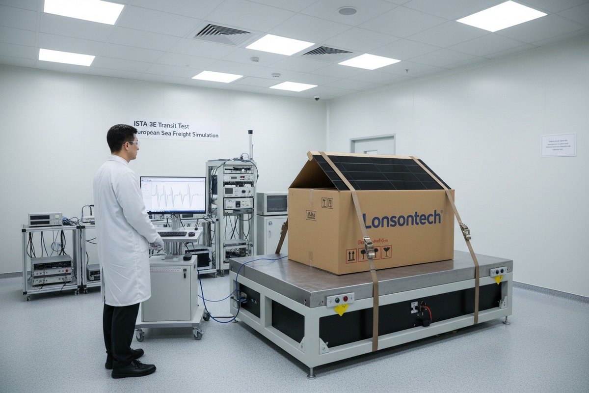 Container loading verification using airbag dunnage and cross-bracing for safe transit (ID#5)