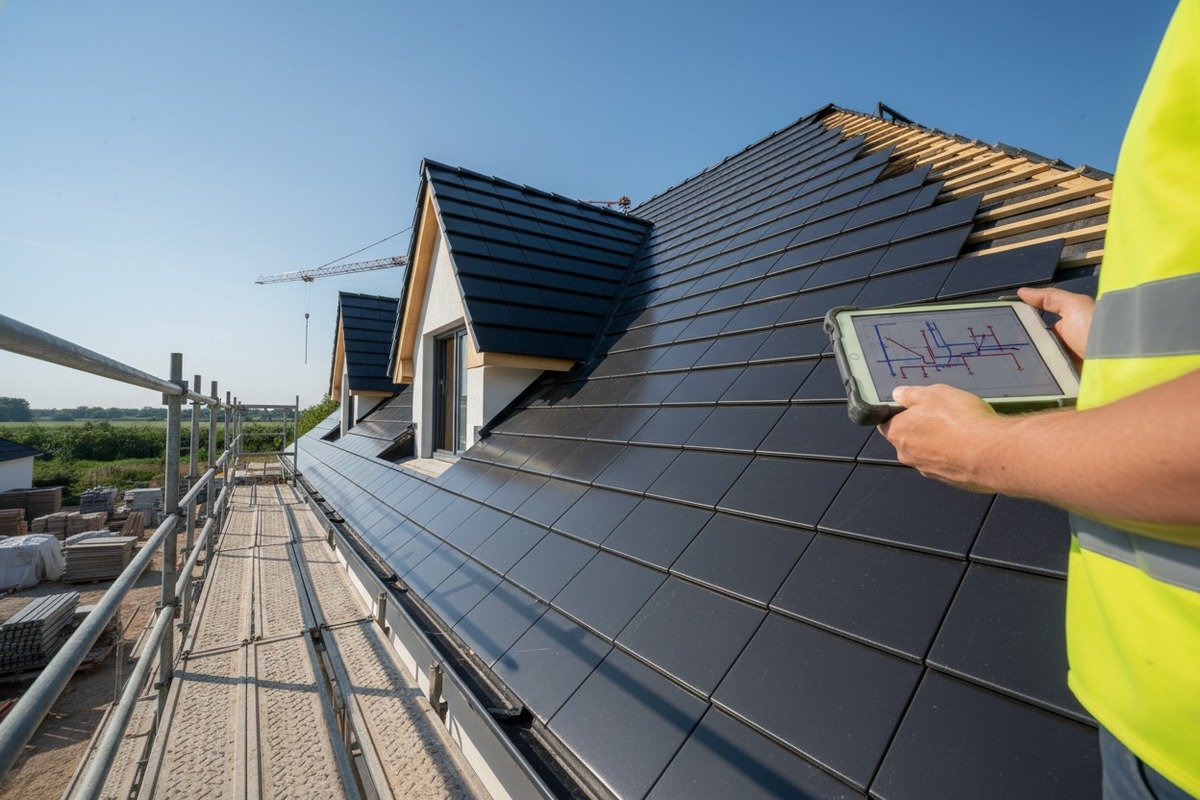Requesting customized CAD layouts for OEM solar shingle projects including roof dimensions and pitch (ID#4)