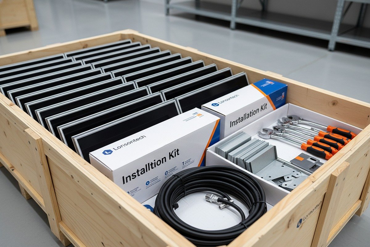 Specialized solar electrical connectors including MC4 plugs and junction boxes for European roofs (ID#3)